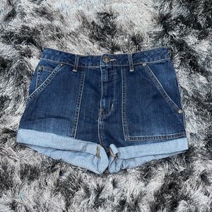 Free People High waisted shorts